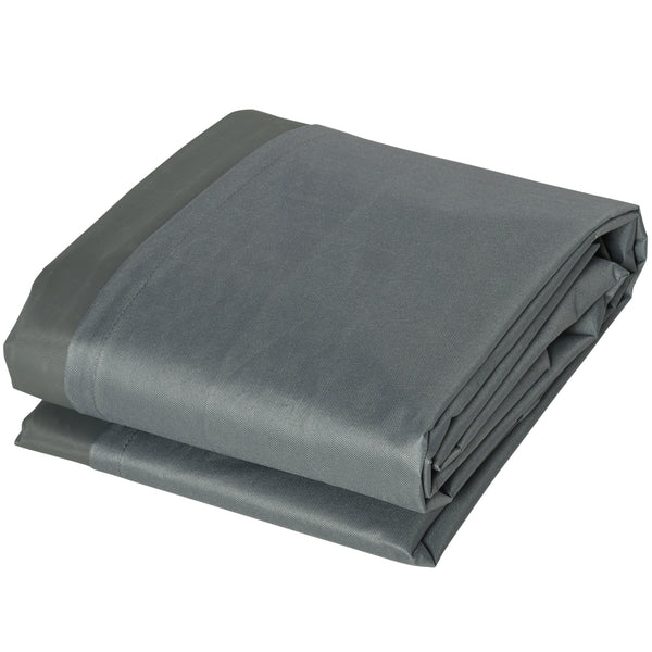 Patio Furniture Covers Waterproof, 600D Heavy Duty Oxford Outdoor Patio Cover, UV-Resistant Outdoor Lounge Chair Cover, 80.7" x 75.6" x 24", Grey