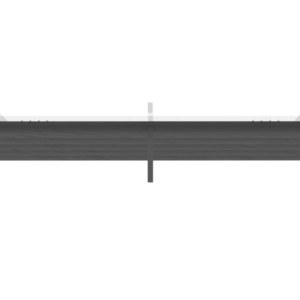 Retractable Pergola Shade Cover, Replacement Canopy Fabric for 4 x 3 (m) Pergola, Gazebo Retractable Roof, Dark Grey