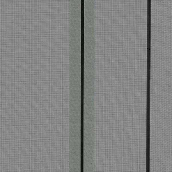 Replacement Mosquito Netting for Gazebo 10' x 10' Black Screen Walls for Canopy with Zippers for Parties and Outdoor Activities, Dark Grey