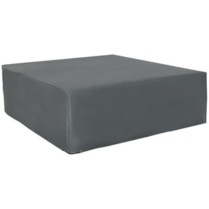 Patio Furniture Covers Waterproof, 600D Heavy Duty Oxford Outdoor Patio Cover, UV-Resistant Outdoor Lounge Chair Cover, 80.7" x 75.6" x 24", Grey