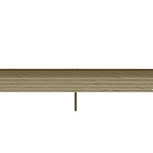 Retractable Replacement Pergola Canopy for 10' x 10' Pergola, Pergola Cover Replacement, Tan