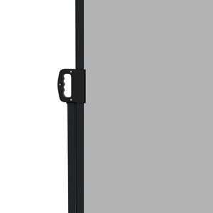 13' x 6' Retractable Side Awning, Garden Privacy Screen Divider, Full Cassette Windbreaker for Hot Tub, Balcony, Terrace, Pool, Light Grey