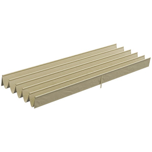 Retractable Replacement Pergola Canopy for 10' x 13' Pergola, Pergola Cover Replacement, Beige