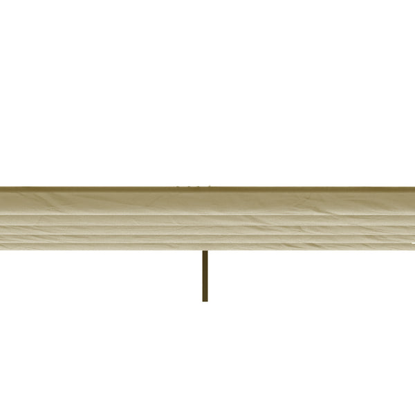 Retractable Pergola Shade Cover, Replacement Canopy Fabric for 4 x 3 (m) Pergola, Gazebo Retractable Roof, Beige