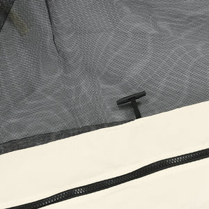 Replacement Mosquito Netting for Gazebo 12' x 12' Black Screen Walls for Canopy with Zippers for Parties and Outdoor Activities, Cream White