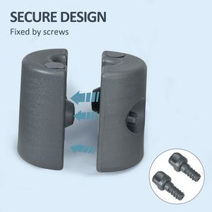 Gazebo Weights Set of 4 with Lock Design for Wind Resistance, 48KG Stably Secure Weights for Tent Gazebo Umbrella, Water or Sand Filled