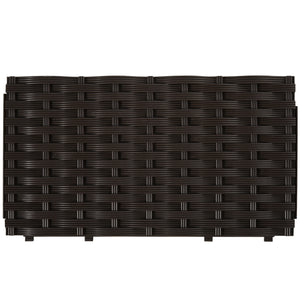 Outsunny 1 Piece Raised Garden Bed with Legs, Self-Watering Planter Box Raised Bed to Grow Flowers, Herbs & Vegetables, Brown