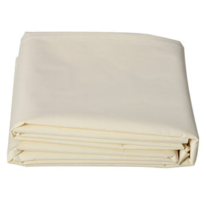 11' x 10' Retractable Awning Fabric Replacement Outdoor Sunshade Canopy Awning Cover, UV Protection, Cream White