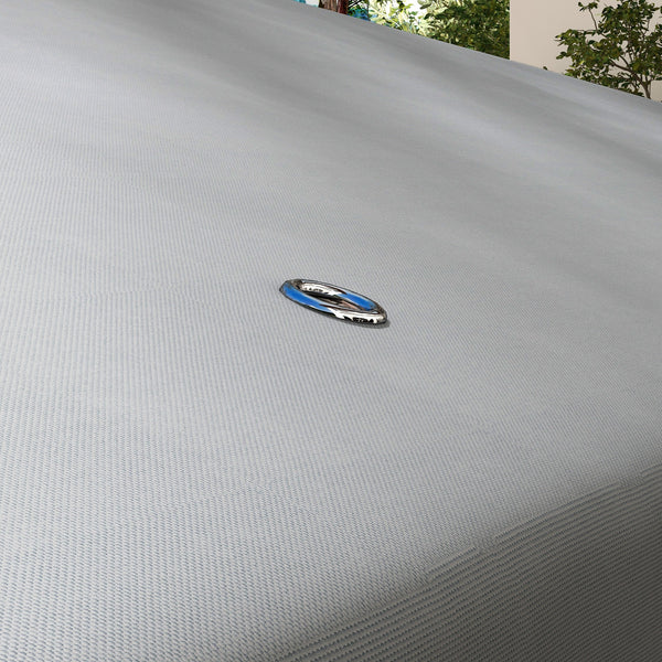 9.8' x 9.8' Gazebo Replacement Canopy, Gazebo Top Cover with Double Vented Roof for Garden Patio Outdoor TOP ONLY, Grey