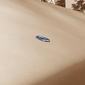 9.8' x 9.8' Gazebo Replacement Canopy, Gazebo Top Cover with Double Vented Roof for Garden Patio Outdoor TOP ONLY, Khaki