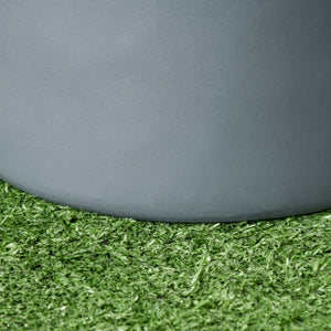 Set of 3 Outdoor Planter Set, 13/11.5/9 in, Flower Pots with Drainage Holes, Outdoor Plant Pots for Patio, Yard, Garden