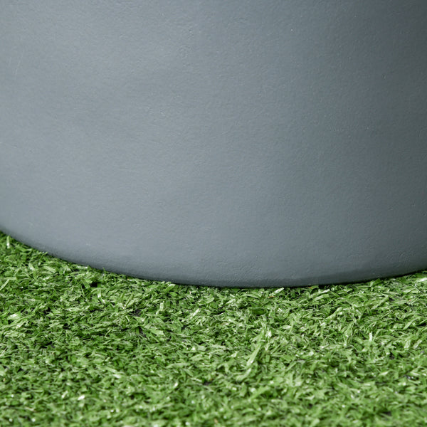 Set of 3 Outdoor Planter Set, 13/11.5/9 in, Flower Pots with Drainage Holes, Outdoor Plant Pots for Patio, Yard, Garden