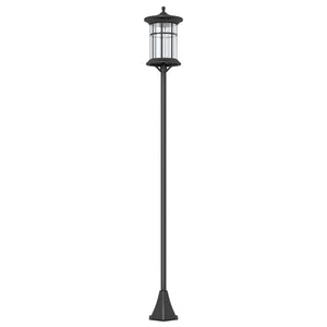 Solar Lamp Post Light, 72" LED Outdoor Street Light, Waterproof IP44 for Patio, Garden, Backyard, Pathway, Cool White