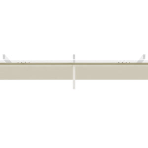 Retractable Pergola Shade Cover, Replacement Canopy Fabric for 4 x 3 (m) Pergola, Gazebo Retractable Roof, Cream White