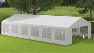 20' x 40' Heavy-duty Party & Wedding Tent with Sidewalls, White