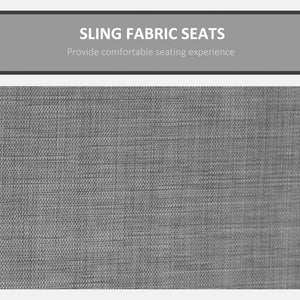 3 Person Porch Swing Outdoor Swing Chair with High Back Design, Side Pouches and Adjustable Canopy, Dark Grey