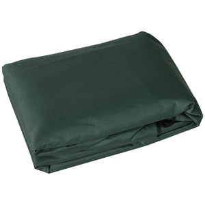 Outdoor Swing Cover, Large 3-Seat Patio Swing Chair Hammock Cover UV Resistant Windproof All Weather Protection, Green