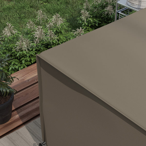 Large Patio Garden Furniture Set Cover 600D Oxford Square Waterproof, 230 x 230 x 70 cm, Grey