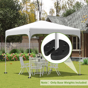Gazebo Weights Set of 4, Total 12KG Weights for Gazebo Legs with Reinforce Pins and Carry Belt, for Gazebos Shelters Marquees Tents