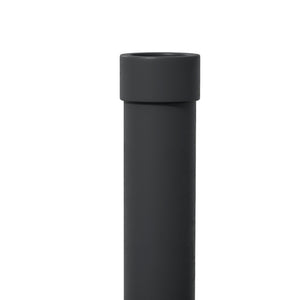 15kg Concrete Parasol Base, Heavy Duty Patio Umbrella Stand with Grip Handle, 46.5cm Round Garden Parasol Holder for 24 to 38mm Poles, Black