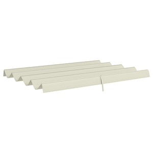 Retractable Pergola Canopy, Sun Shade Cover, UV30+ Protected Replacement Canopy Fabric for 9.8' x 7.1' Pergola, Cream White
