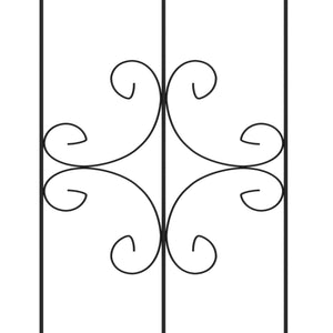 6 Pack Garden Trellis, 20" x 71" Plant Support Metal Trellis for Climbing Plants Flowers, Arrow Design
